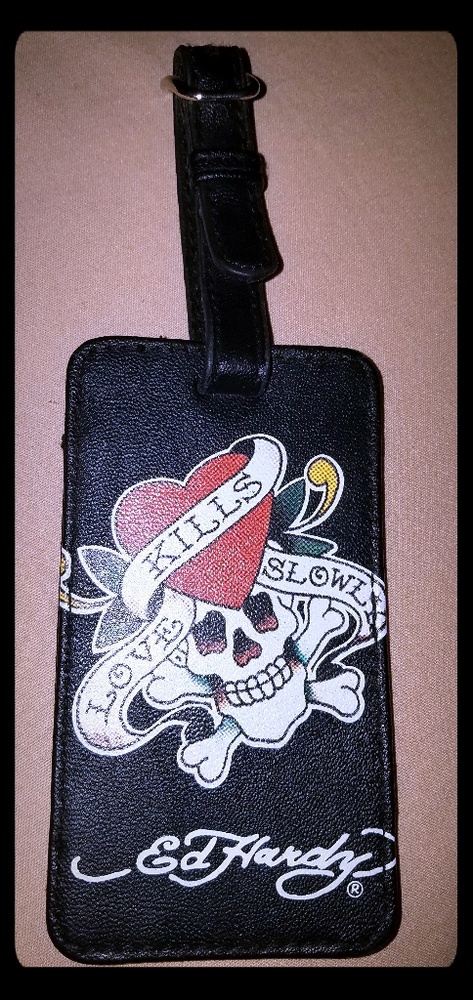Ed Hardy Luggage Tag